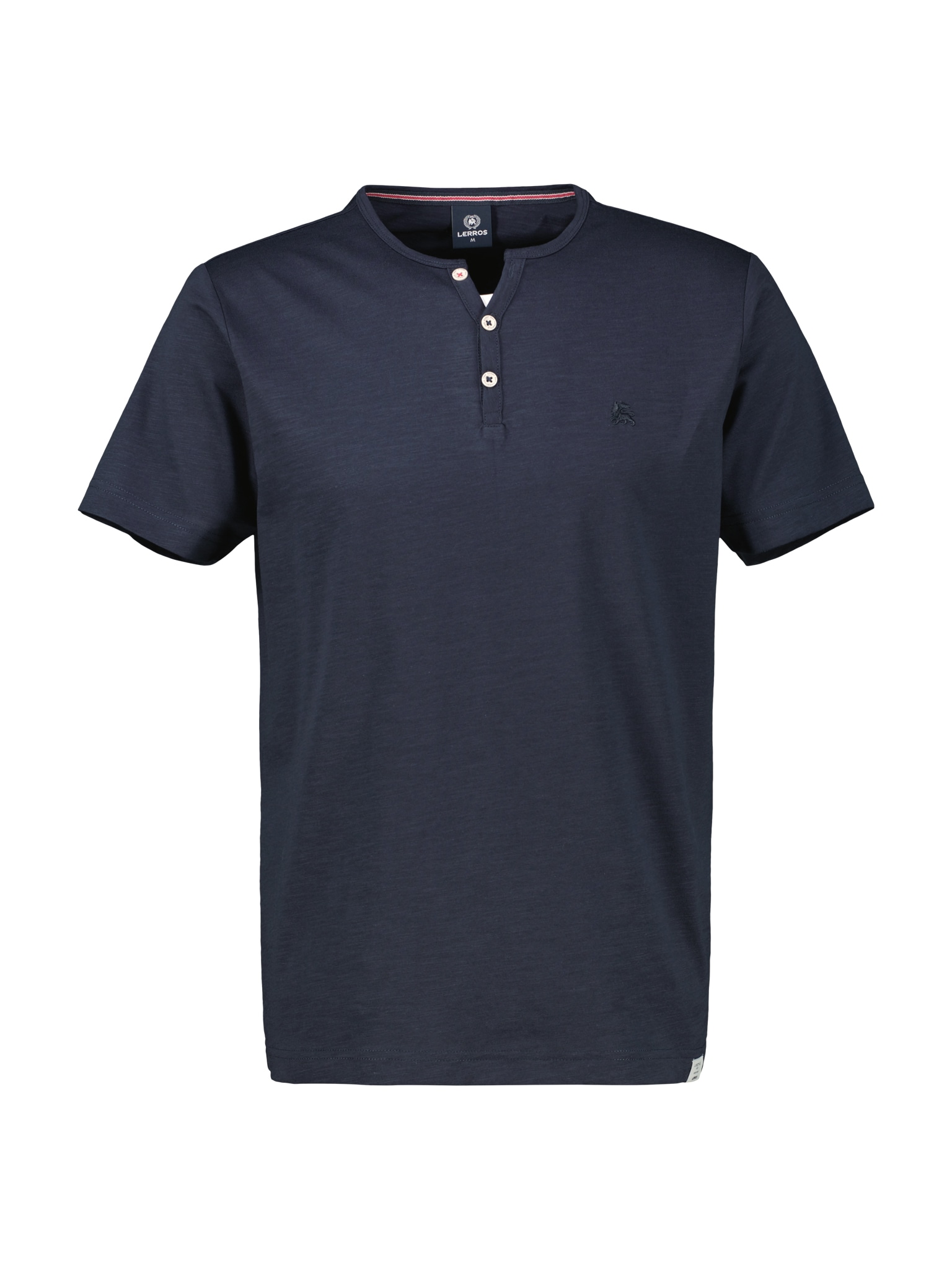 LERROS Henleyshirt, mit Logostitching auf der Brust LERROS Henleyshirt, mit Logostitching auf der Brust von Lerros