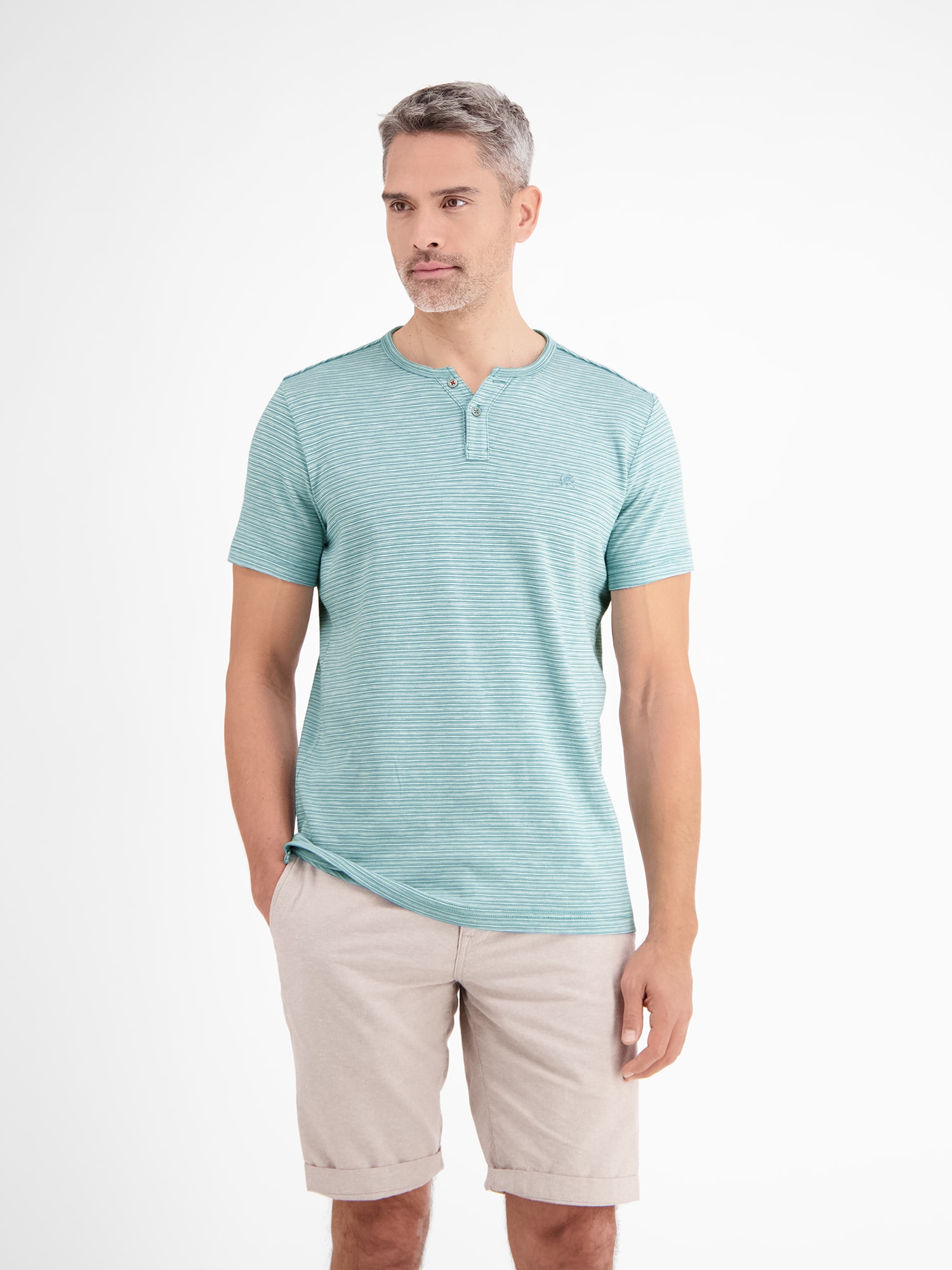 LERROS Henleyshirt »LERROS Gestreiftes Serafinoshirt, gestrickt« LERROS Henleyshirt »LERROS Gestreiftes Serafinoshirt, gestrickt« von Lerros