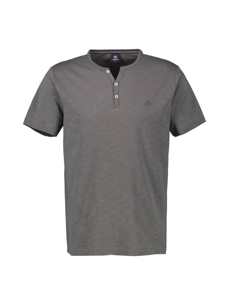 LERROS Henleyshirt »LERROS Unifarbenes Serafino-Shirt in Grossen Grössen« von Lerros