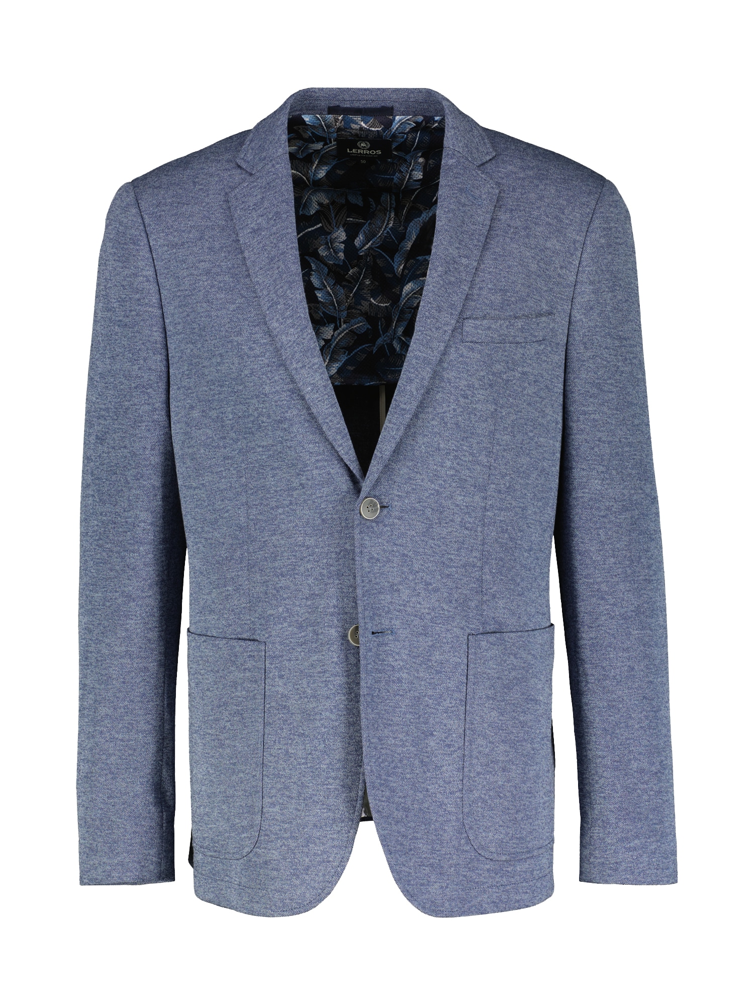 LERROS Jerseysakko »LERROS Jerseyblazer mit Innenfutter-Print« von Lerros