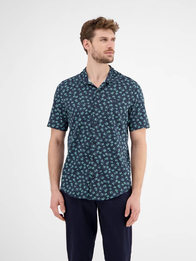 LERROS Kurzarmhemd »LERROS Herren Jerseyhemd, floral gemustert« von Lerros