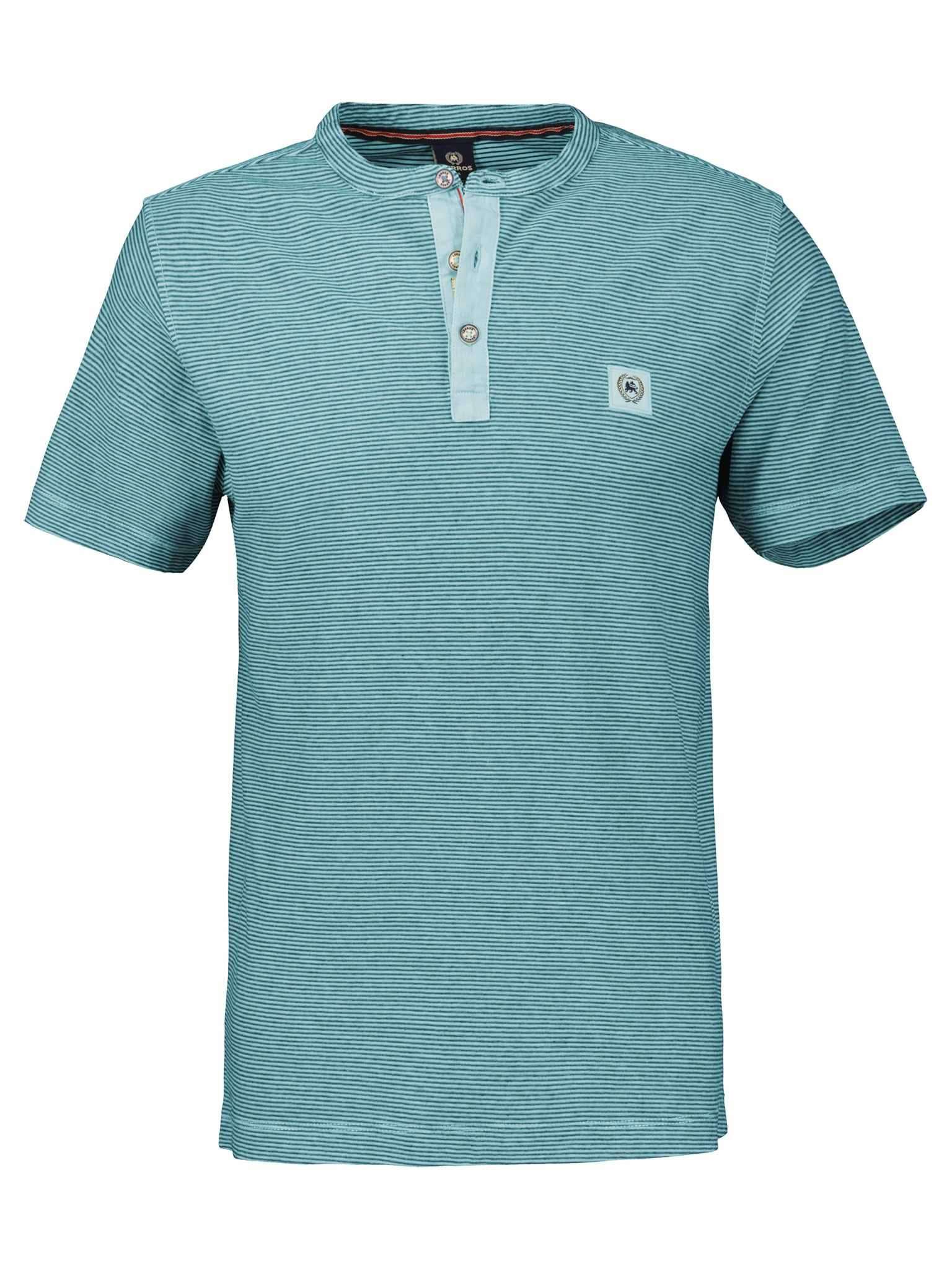 LERROS Kurzarmshirt, mit Logostickerei an der Brust LERROS Kurzarmshirt, mit Logostickerei an der Brust von Lerros