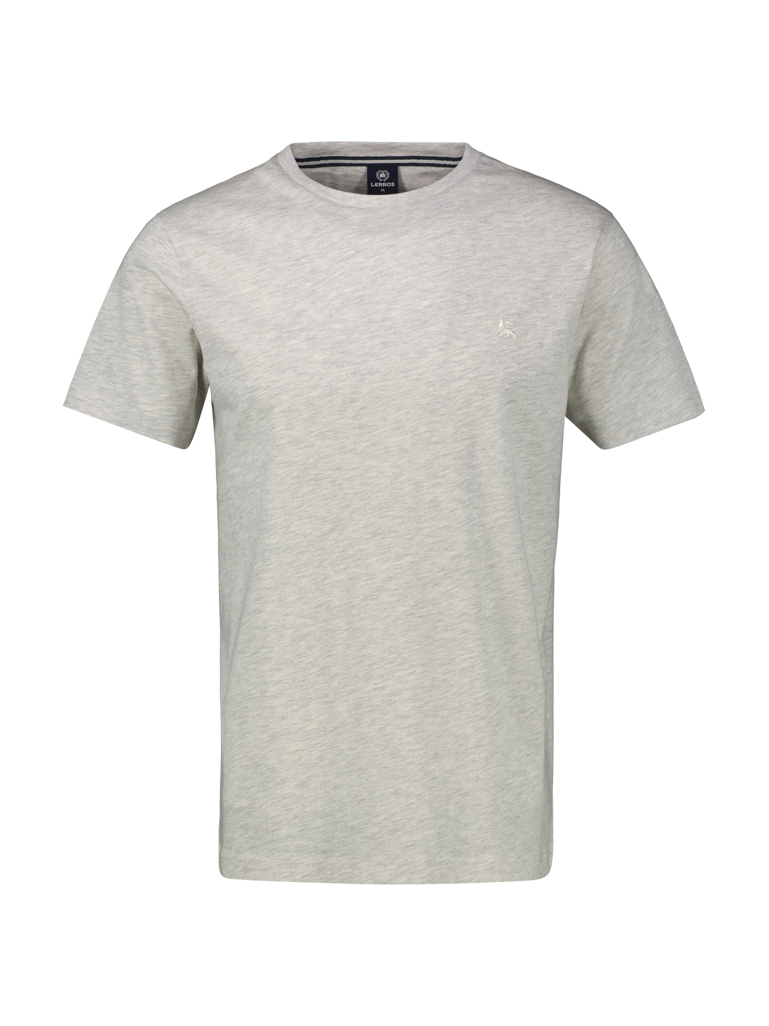 LERROS Kurzarmshirt, mit Logostickerei auf der Brust von Lerros