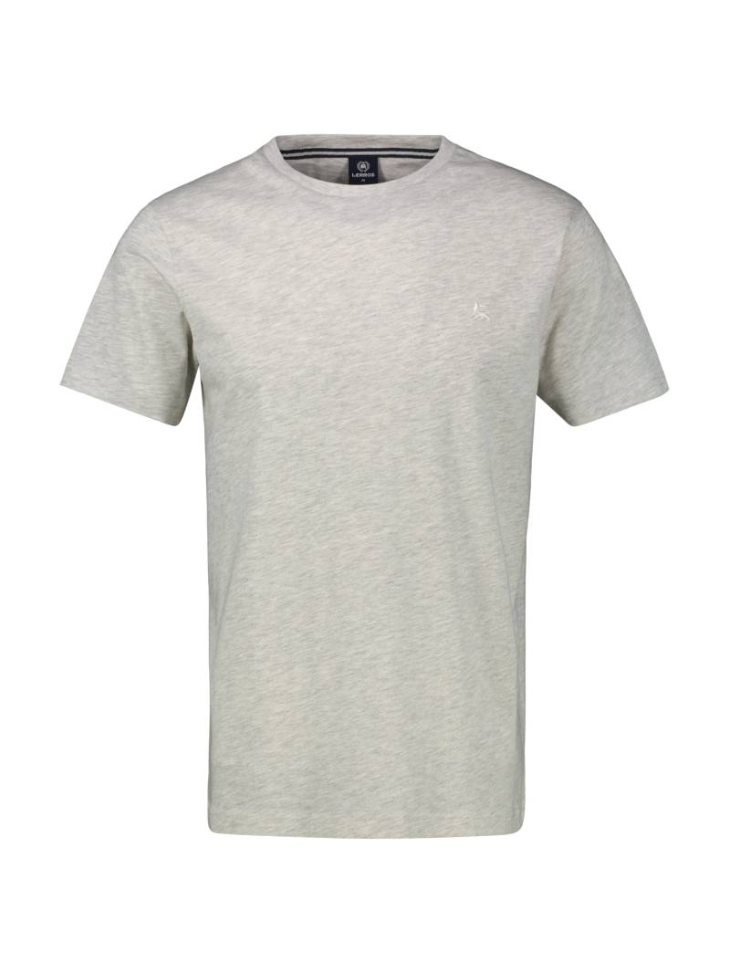 LERROS Kurzarmshirt, mit Logostickerei auf der Brust von Lerros