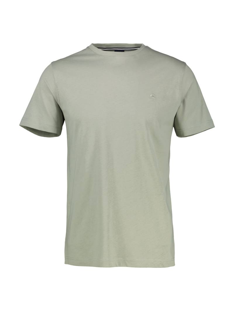 LERROS Kurzarmshirt, mit Logostickerei auf der Brust von Lerros