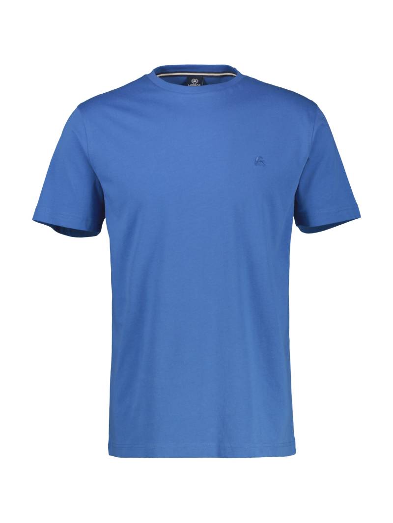 LERROS Kurzarmshirt, mit Logostickerei auf der Brust von Lerros