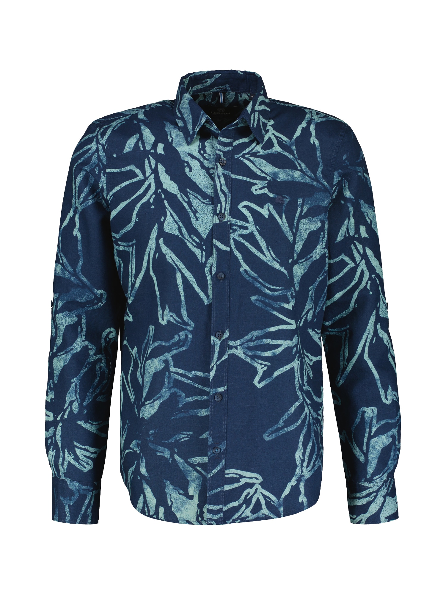 LERROS Langarmhemd »LERROS Herren Langarmhemd mit sommerlichem Alloverprint« LERROS Langarmhemd »LERROS Herren Langarmhemd mit sommerlichem Alloverprint« von Lerros