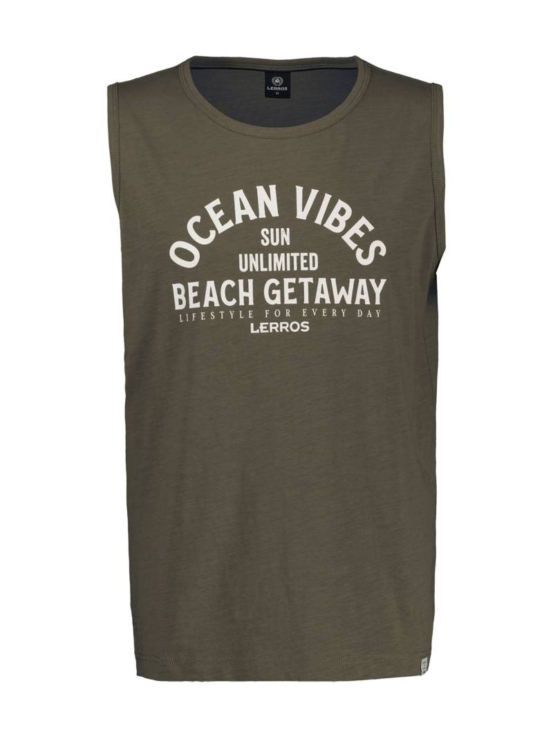 LERROS Muskelshirt »LERROS Herren Tanktop mit Brustprint« von Lerros