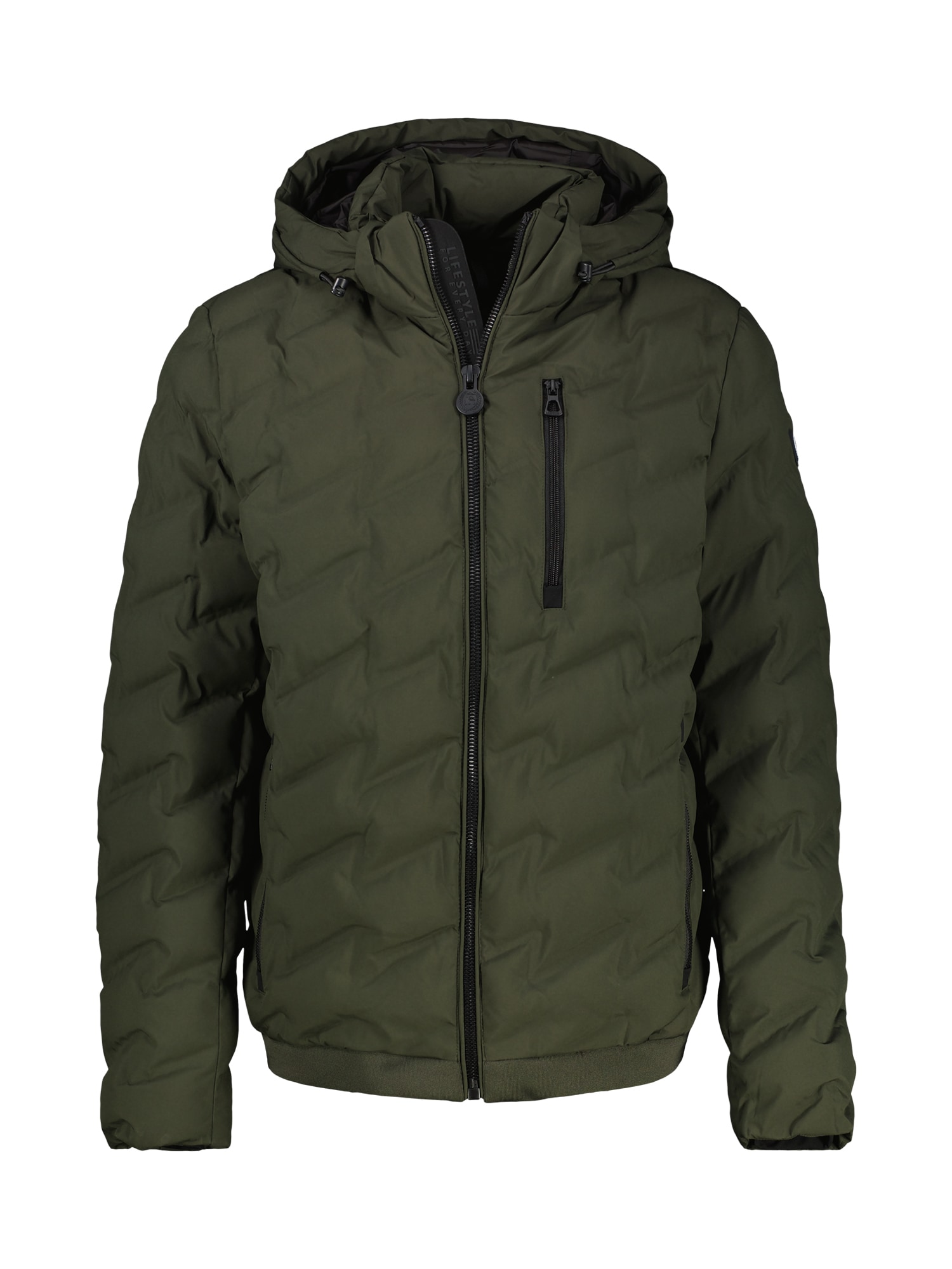 LERROS Outdoorjacke »LERROS Sportive Funktions-Steppjacke für Herren«, mit Kapuze, Wasser- und windabweisend LERROS Outdoorjacke »LERROS Sportive Funktions-Steppjacke für Herren«, mit Kapuze, Wasser- und windabweisend von Lerros