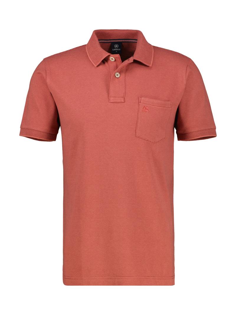 LERROS Poloshirt, mit Logo Stickerei von Lerros