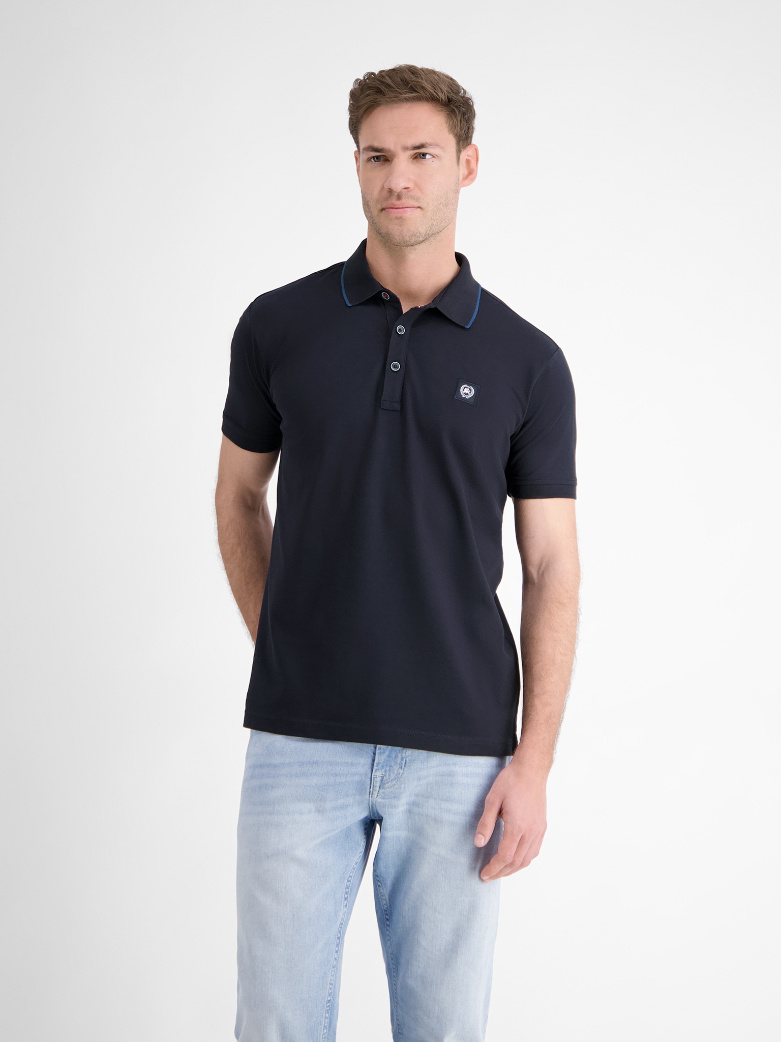 LERROS Poloshirt, mit Logo Stickerei LERROS Poloshirt, mit Logo Stickerei von Lerros