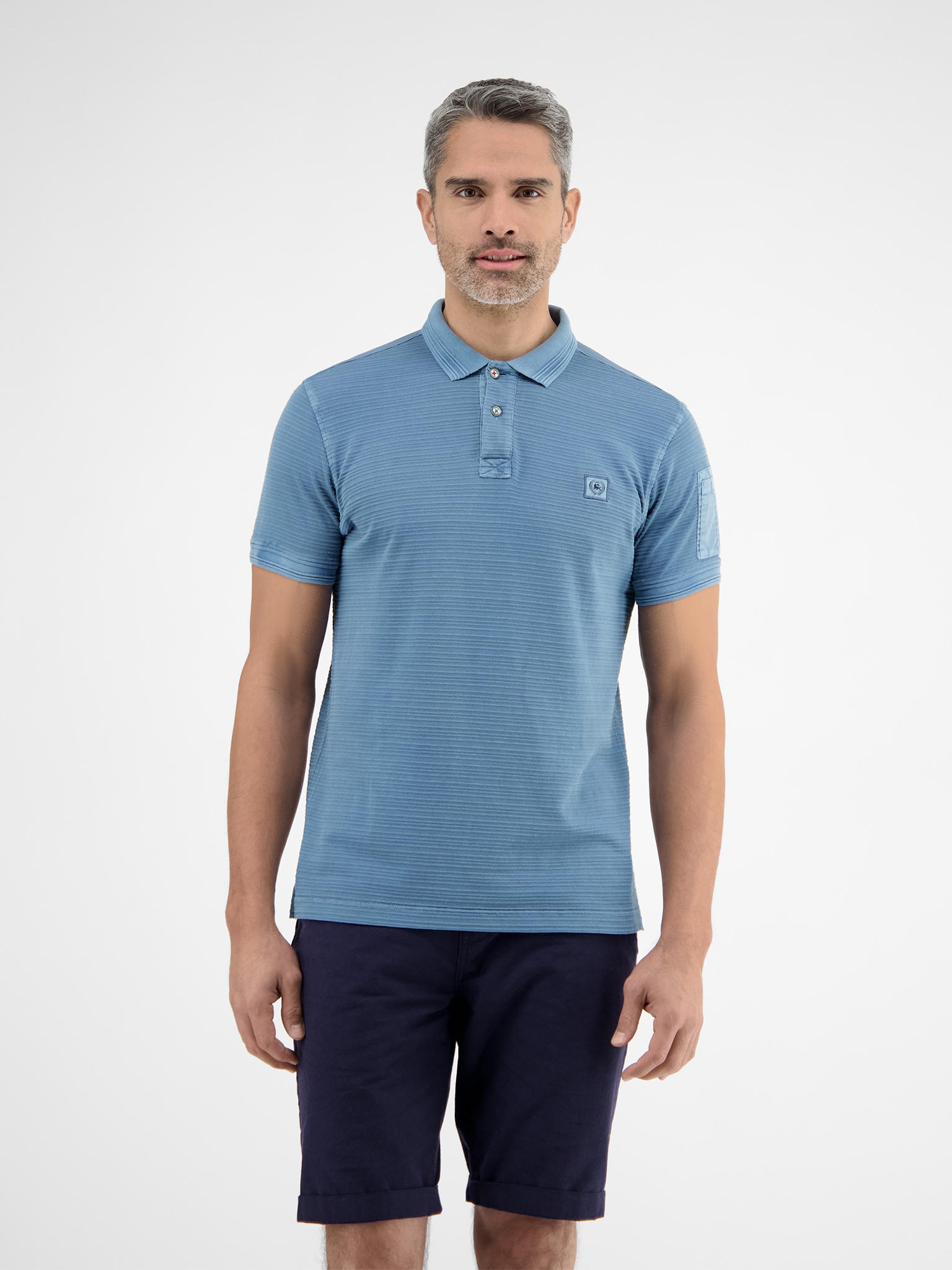 LERROS Poloshirt, mit Streifen Muster LERROS Poloshirt, mit Streifen Muster von Lerros