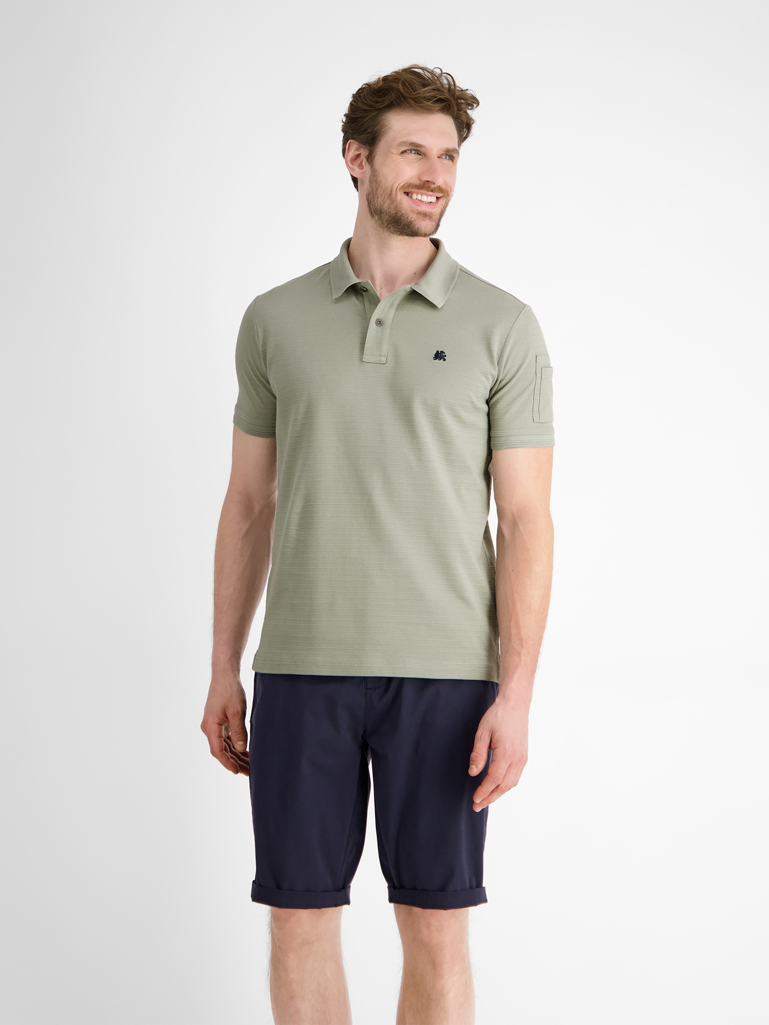 LERROS Poloshirt »LERROS Herren Poloshirt, tonal gestreift« LERROS Poloshirt »LERROS Herren Poloshirt, tonal gestreift« von Lerros