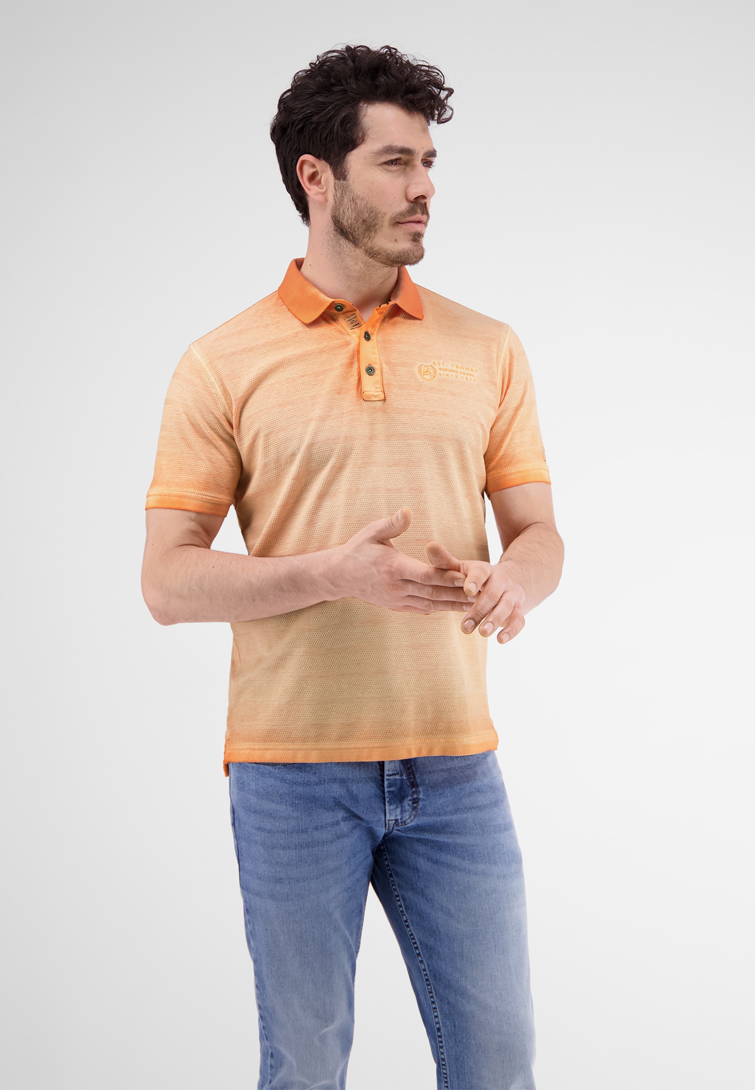 LERROS Poloshirt »LERROS Poloshirt, gestreift in Strukturqualität« LERROS Poloshirt »LERROS Poloshirt, gestreift in Strukturqualität« von Lerros