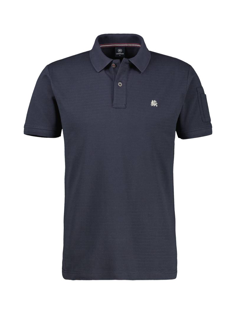 LERROS Poloshirt »LERROS Poloshirt in Grossen Grössen, tonal gestreift« von Lerros