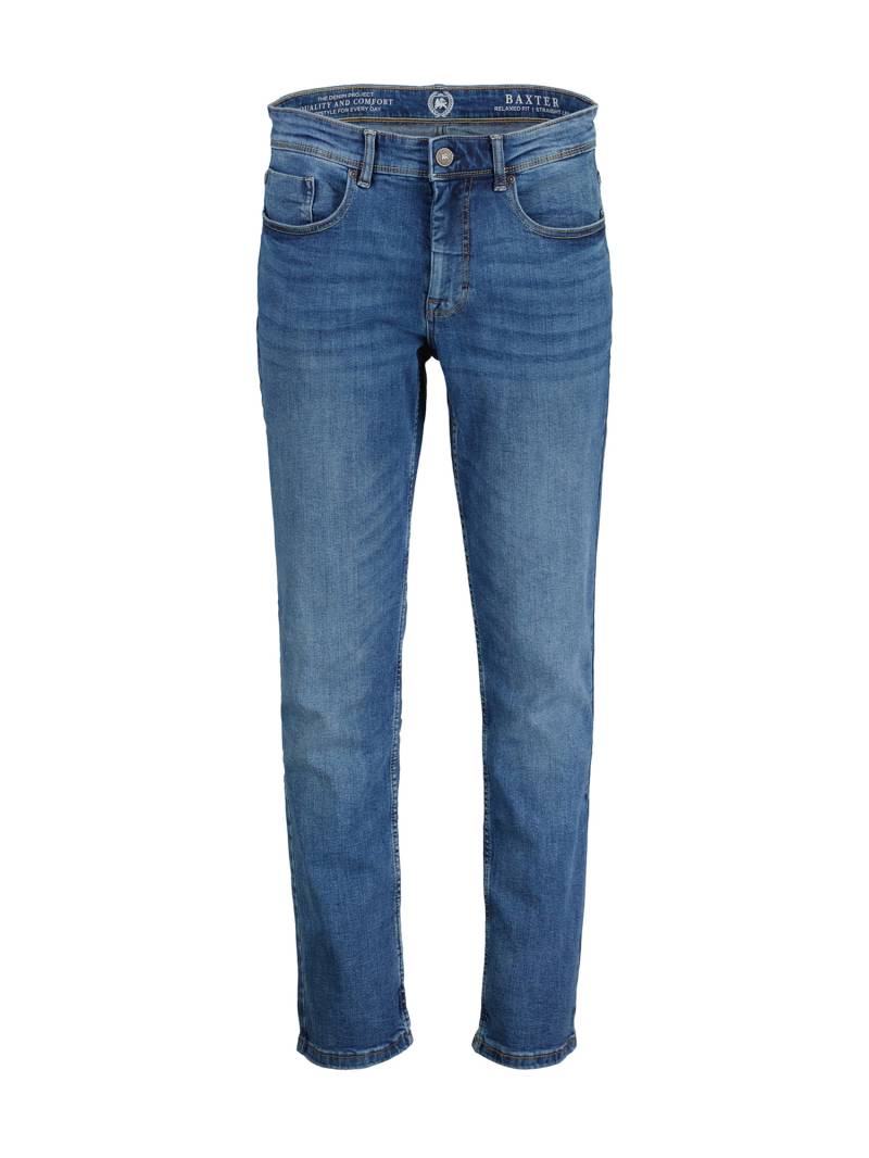 LERROS Relaxhose »LERROS BAXTER 5-Pocket-Denim, RELAXED FIT, unifarben« von Lerros