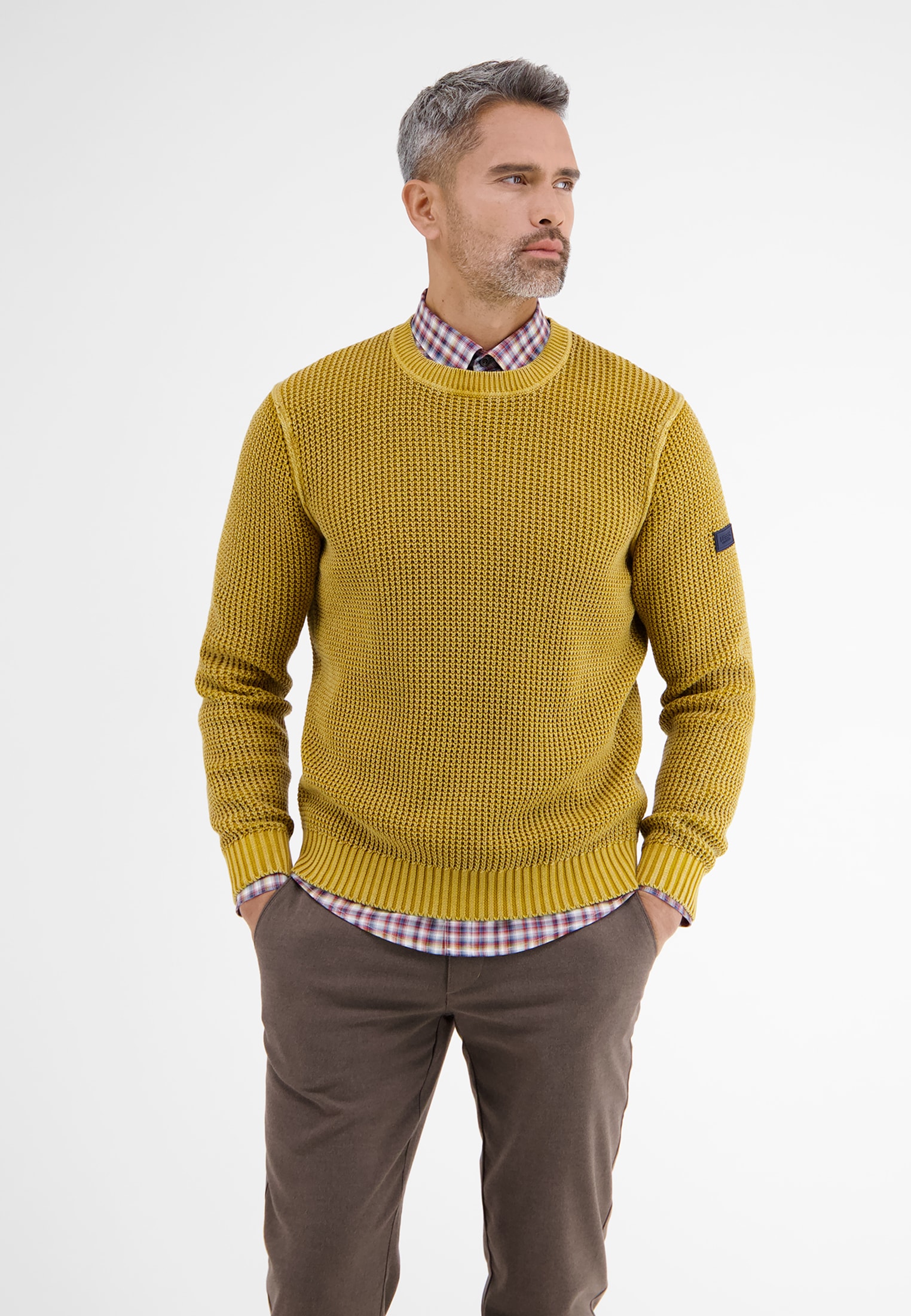 LERROS Rundhalspullover »LERROS Strickshirt in Strukturqualität« LERROS Rundhalspullover »LERROS Strickshirt in Strukturqualität« von Lerros