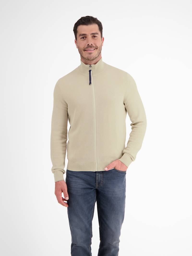 LERROS Strickjacke »LERROS Leichte Strickjacke mit schmaler Rippstruktur« von Lerros