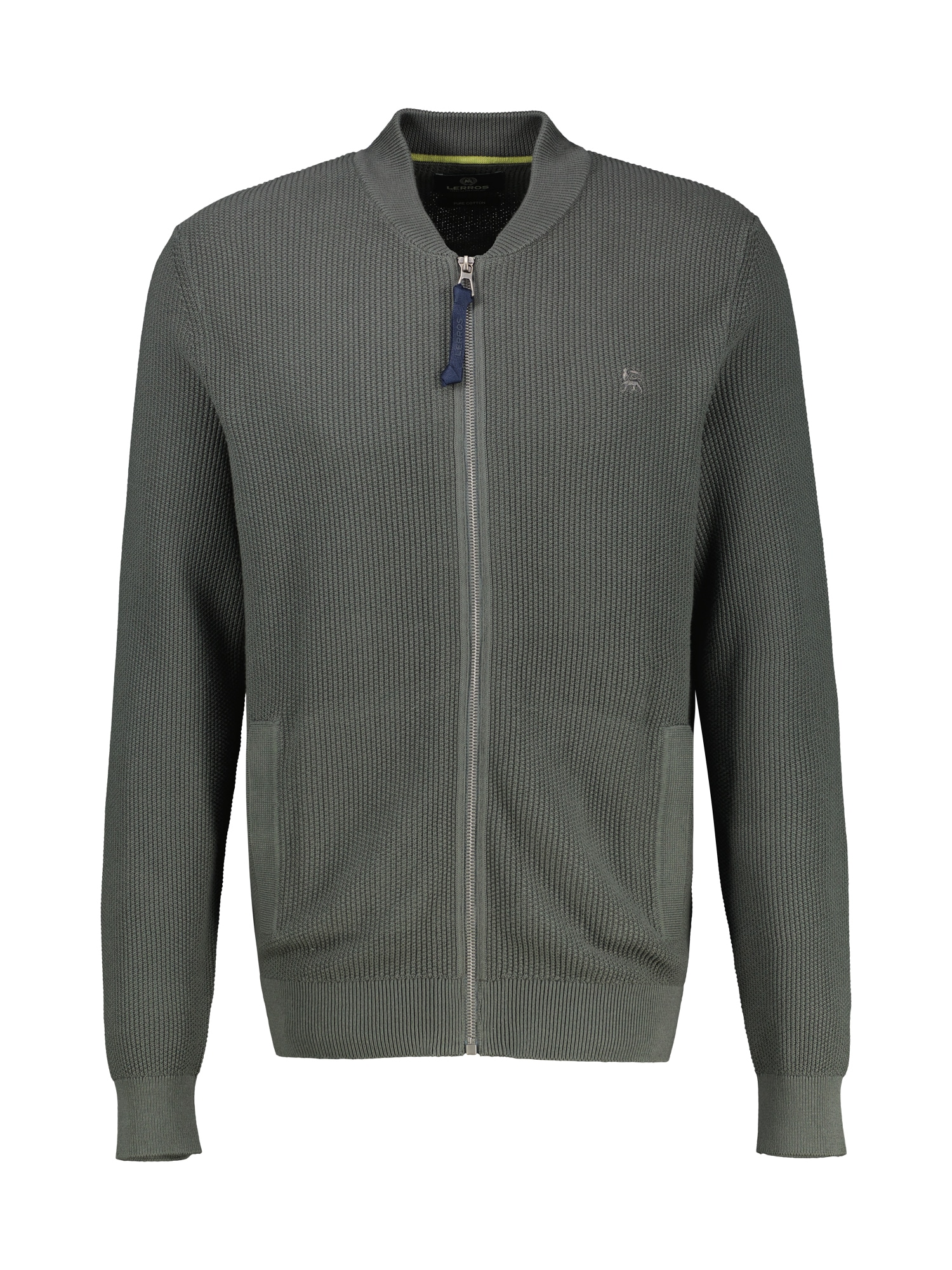 LERROS Strickjacke »LERROS Strickjacke im College-Stil, flachgestrickt« LERROS Strickjacke »LERROS Strickjacke im College-Stil, flachgestrickt« von Lerros