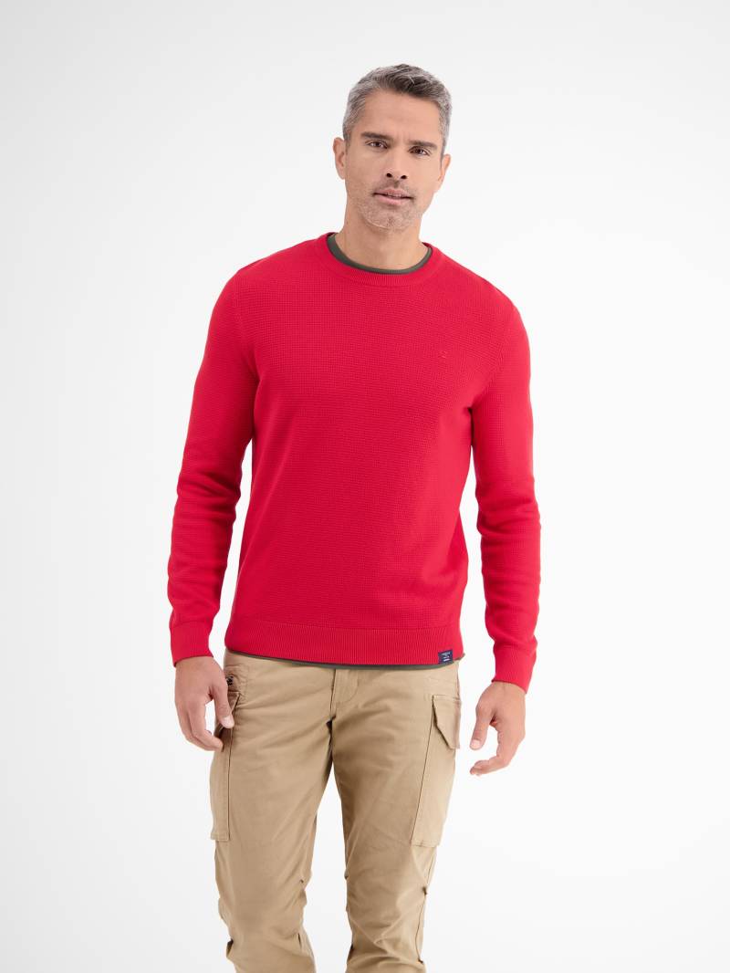 LERROS Strickpullover, mit Stickerei von Lerros