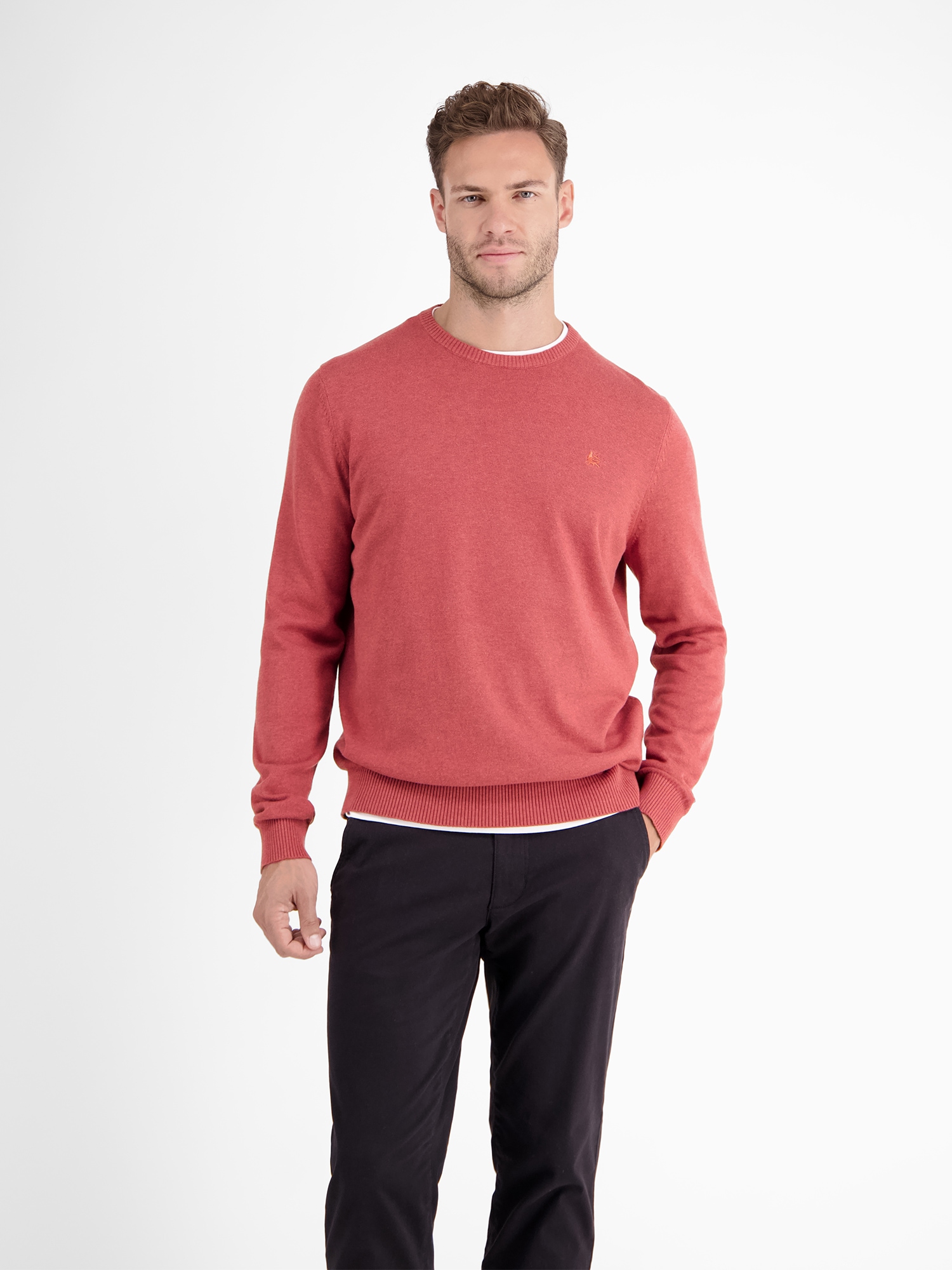 LERROS Strickpullover »LERROS Crewneck Strickpullover« LERROS Strickpullover »LERROS Crewneck Strickpullover« von Lerros