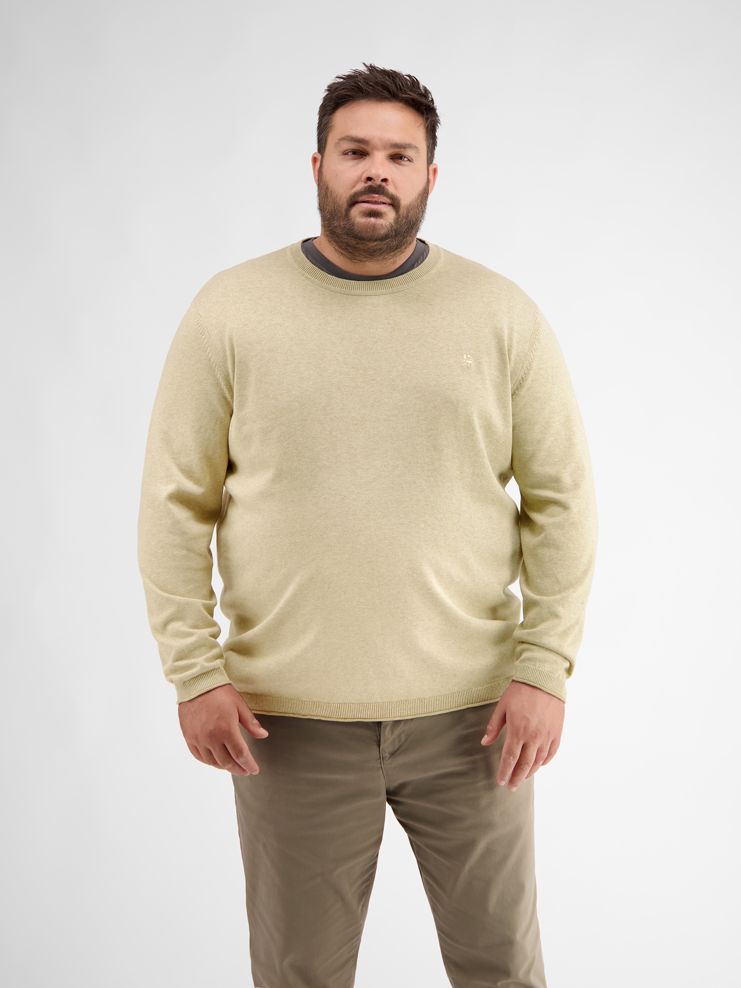 LERROS Strickpullover »LERROS Flachstrickpulloer mit Rundhalsausschnitt« LERROS Strickpullover »LERROS Flachstrickpulloer mit Rundhalsausschnitt« von Lerros