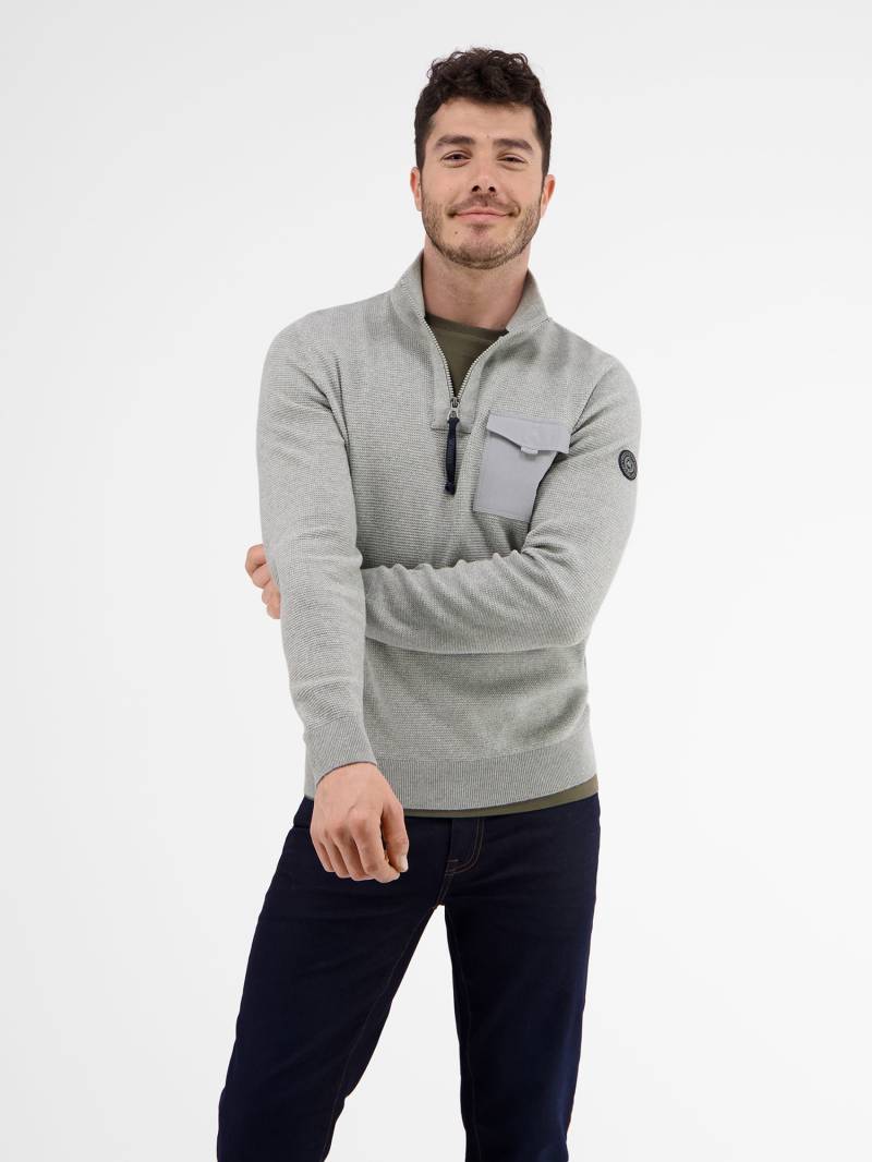 LERROS Strickpullover »LERROS Stricktroyer in kerniger Optik« von Lerros