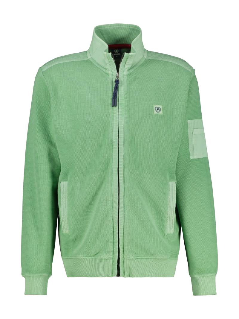 LERROS Sweatjacke, mit Logo Stickerei von Lerros