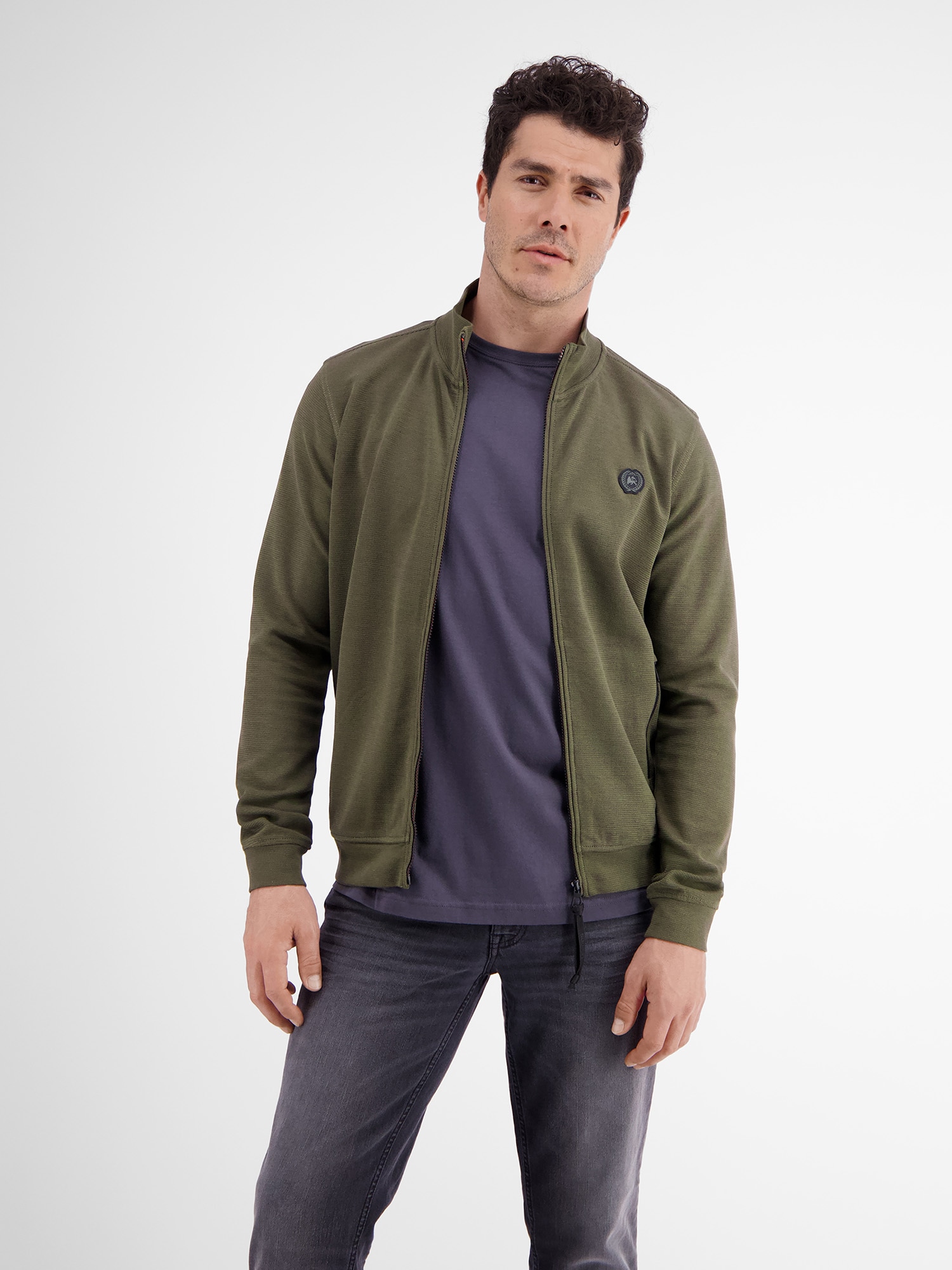 LERROS Sweatjacke »LERROS Sweatjacke in Strukturqualität« LERROS Sweatjacke »LERROS Sweatjacke in Strukturqualität« von Lerros