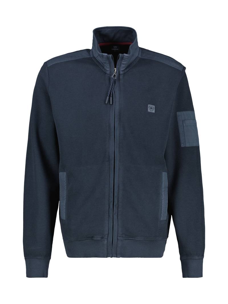 LERROS Sweatjacke »LERROS Sweatjacke in Zig-Zag-Struktur« von Lerros