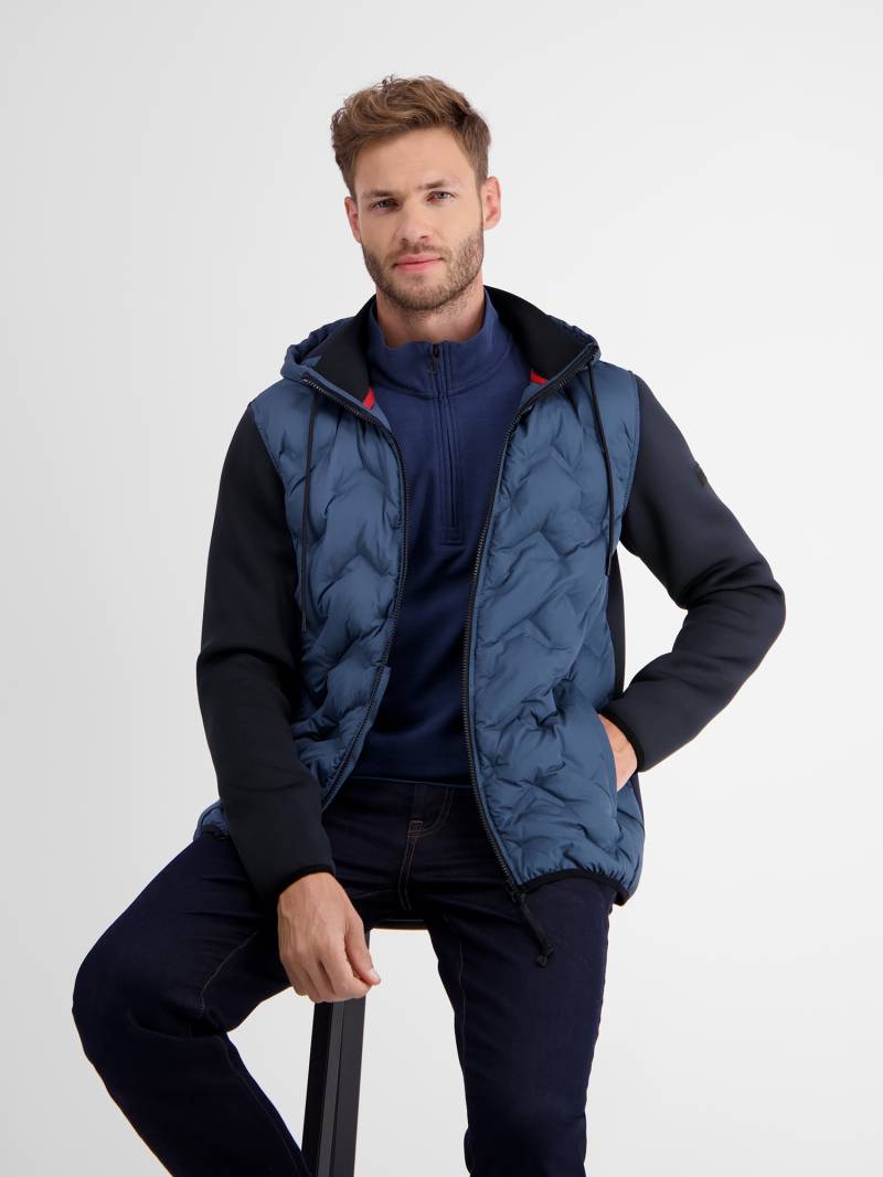 LERROS Sweatjacke »LERROS Sweatjacke mit Nylonfront« von Lerros