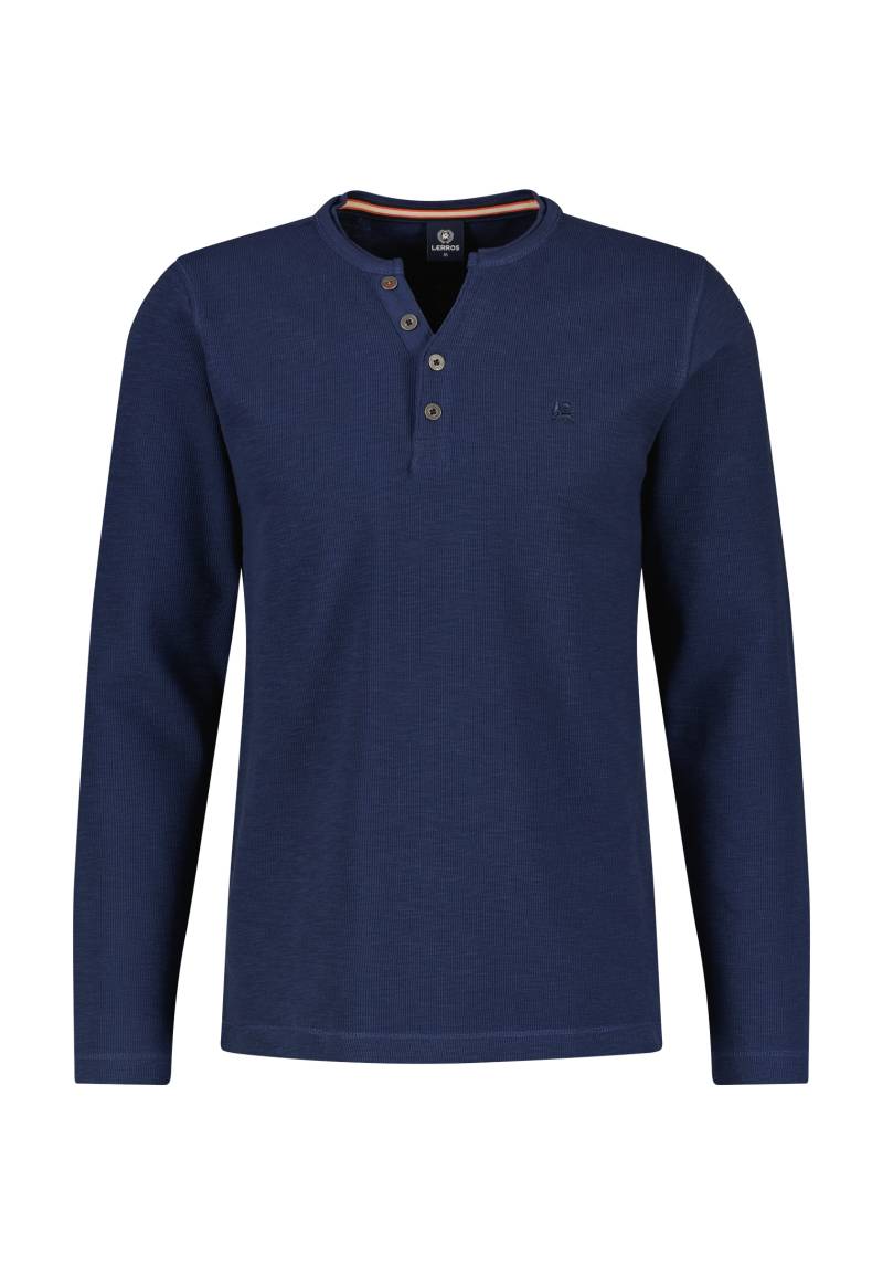 LERROS Sweatshirt »LERROS Serafino mit Logostitching« LERROS Sweatshirt »LERROS Serafino mit Logostitching« von Lerros