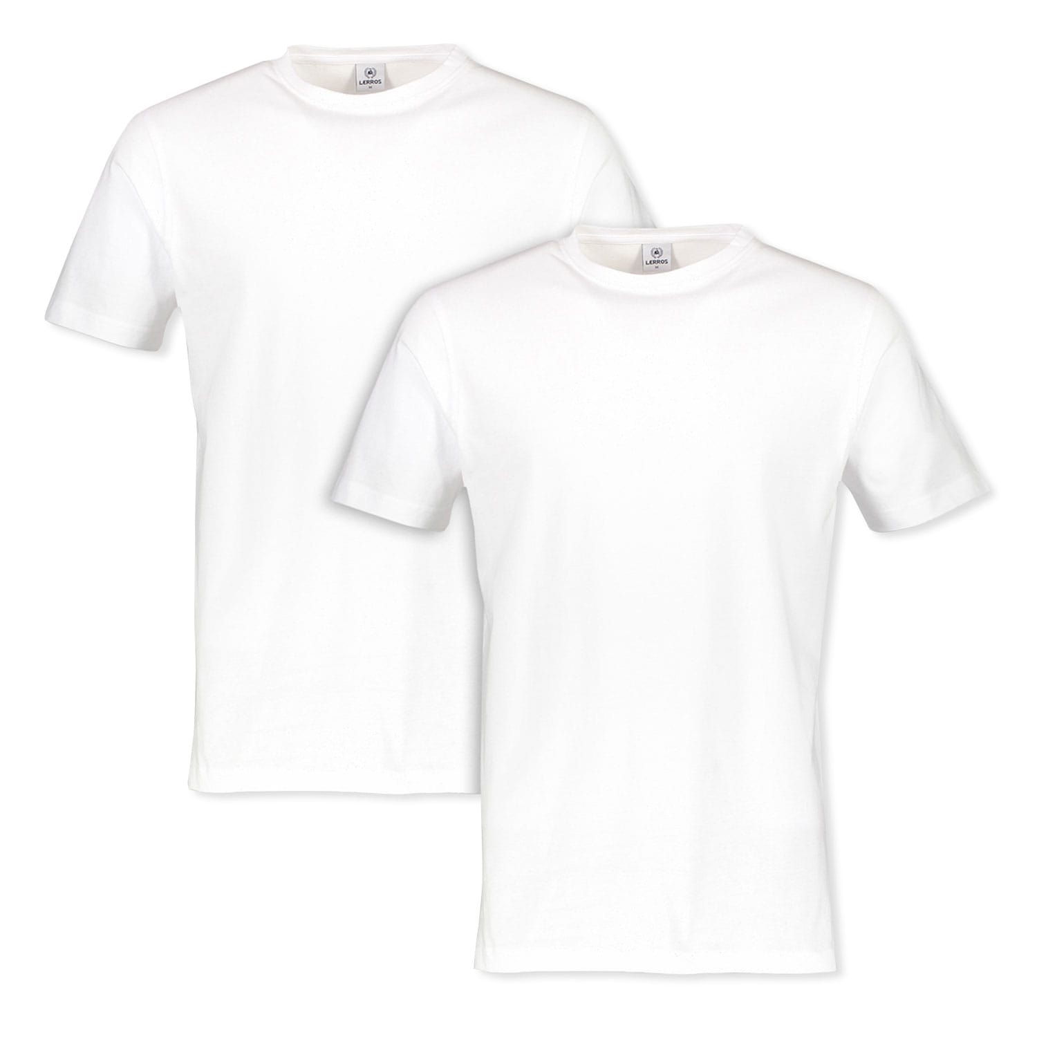 LERROS T-Shirt, (Packung, 2 tlg.), in klassischer Optik von Lerros