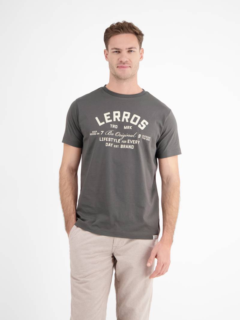 LERROS T-Shirt, mit Logo Print von Lerros