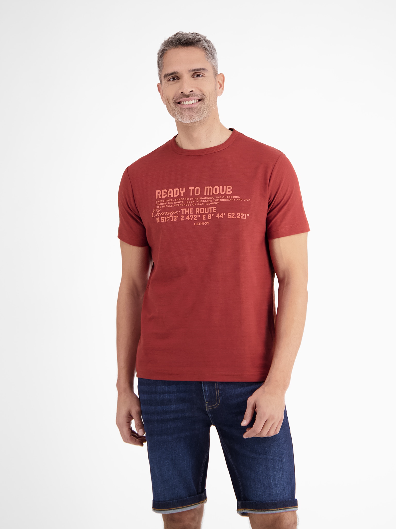 LERROS T-Shirt, mit Schriftzug LERROS T-Shirt, mit Schriftzug von Lerros