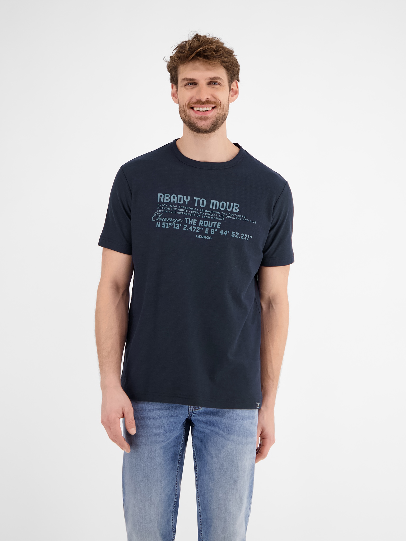 LERROS T-Shirt, mit Schriftzug LERROS T-Shirt, mit Schriftzug von Lerros