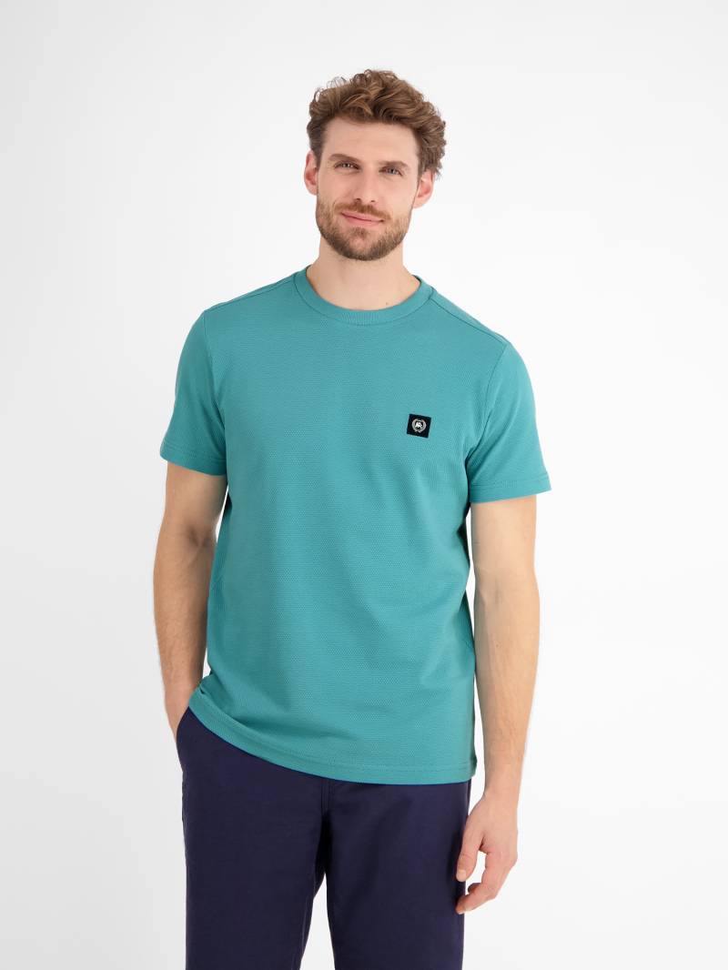 LERROS T-Shirt »LERROS Herren T-Shirt in Waffel-Piqué« von Lerros