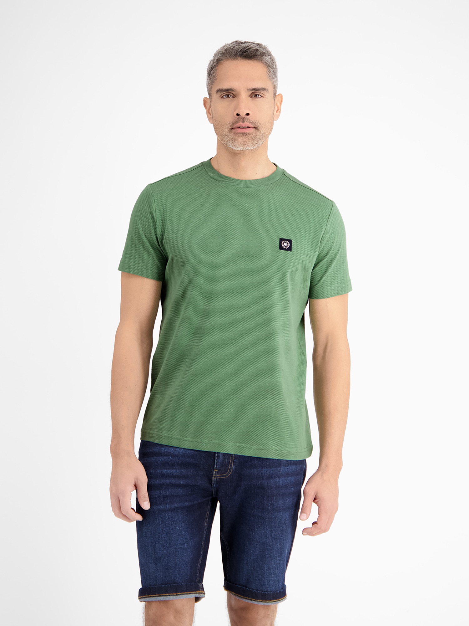 LERROS T-Shirt »LERROS Herren T-Shirt in Waffel-Piqué« LERROS T-Shirt »LERROS Herren T-Shirt in Waffel-Piqué« von Lerros