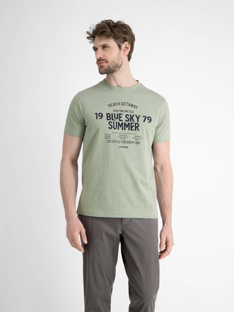 LERROS T-Shirt »LERROS Herren T-Shirt mit Brustprint« von Lerros