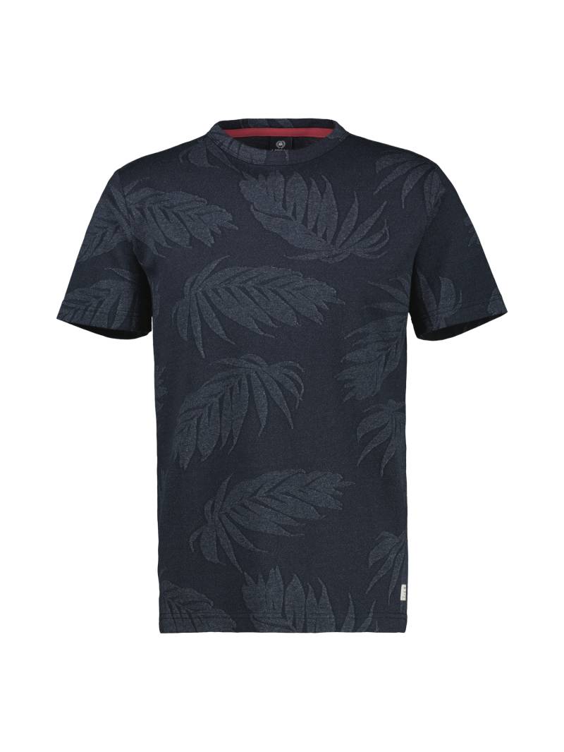 LERROS T-Shirt »LERROS Jacquard T-Shirt in Übergrössen« von Lerros