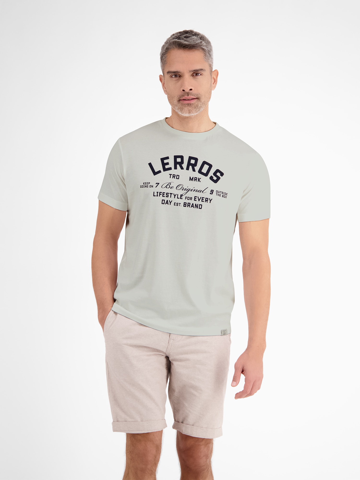 LERROS T-Shirt »LERROS Sommerliches T-Shirt mit Print« LERROS T-Shirt »LERROS Sommerliches T-Shirt mit Print« von Lerros