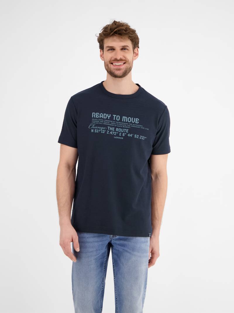LERROS T-Shirt »LERROS T-Shirt in Strukturqualität« von Lerros