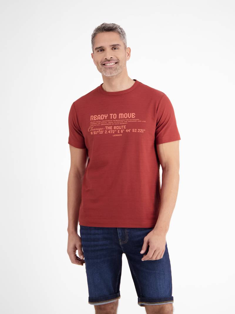 LERROS T-Shirt »LERROS T-Shirt in Strukturqualität« von Lerros