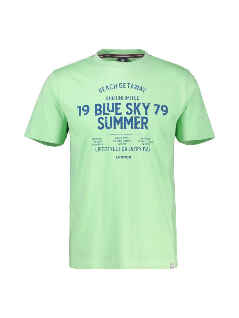 LERROS T-Shirt »LERROS T-Shirt mit Brustprint in Grossen Grössen« von Lerros