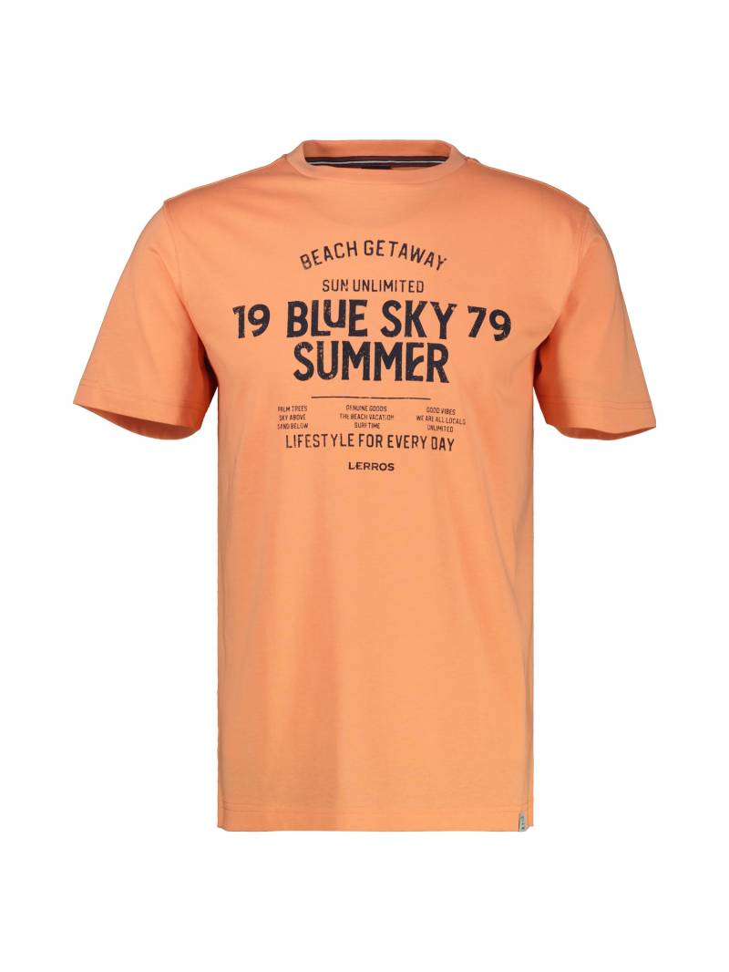 LERROS T-Shirt »LERROS T-Shirt mit Brustprint in Grossen Grössen« von Lerros