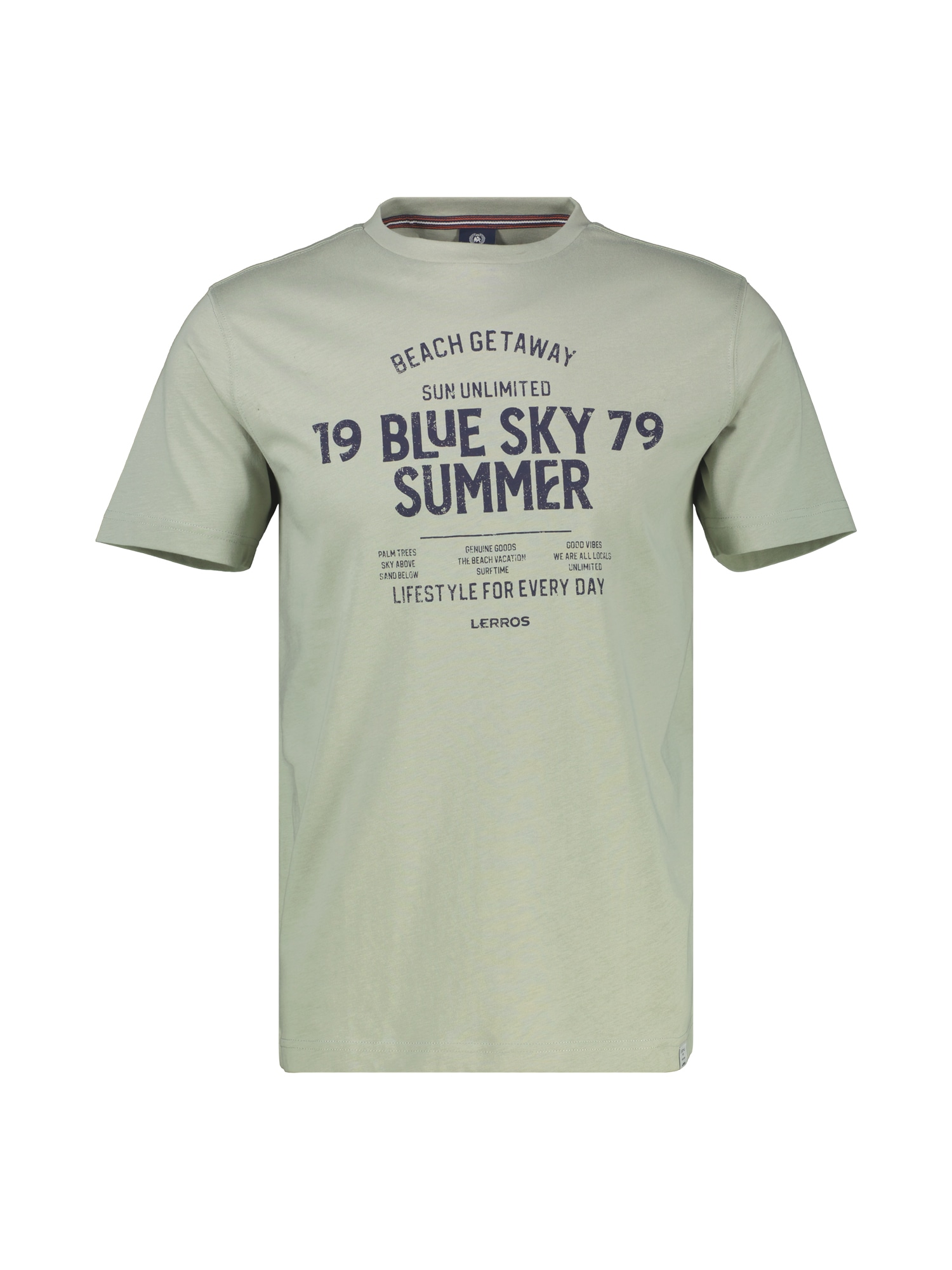 LERROS T-Shirt »LERROS T-Shirt mit Brustprint in Grossen Grössen« LERROS T-Shirt »LERROS T-Shirt mit Brustprint in Grossen Grössen« von Lerros