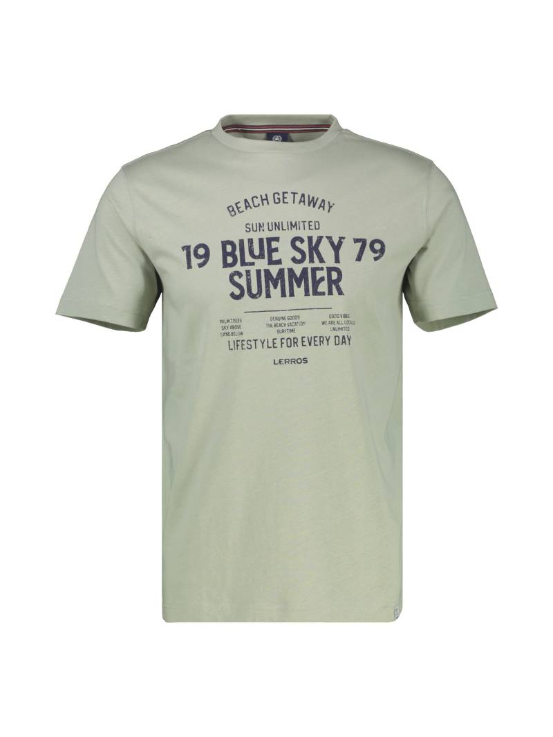 LERROS T-Shirt »LERROS T-Shirt mit Brustprint in Grossen Grössen« von Lerros