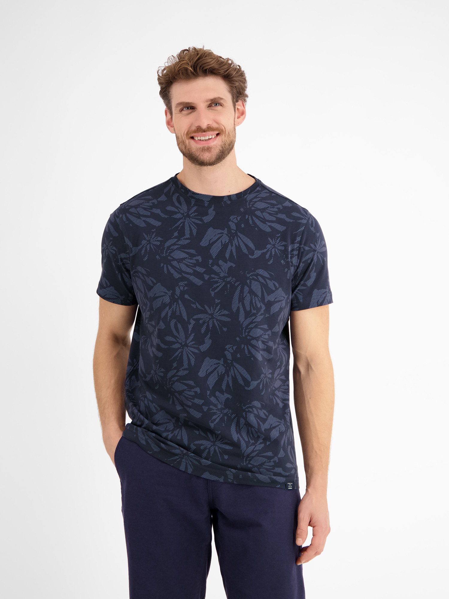 LERROS T-Shirt »LERROS T-Shirt mit Stretchanteil« von Lerros