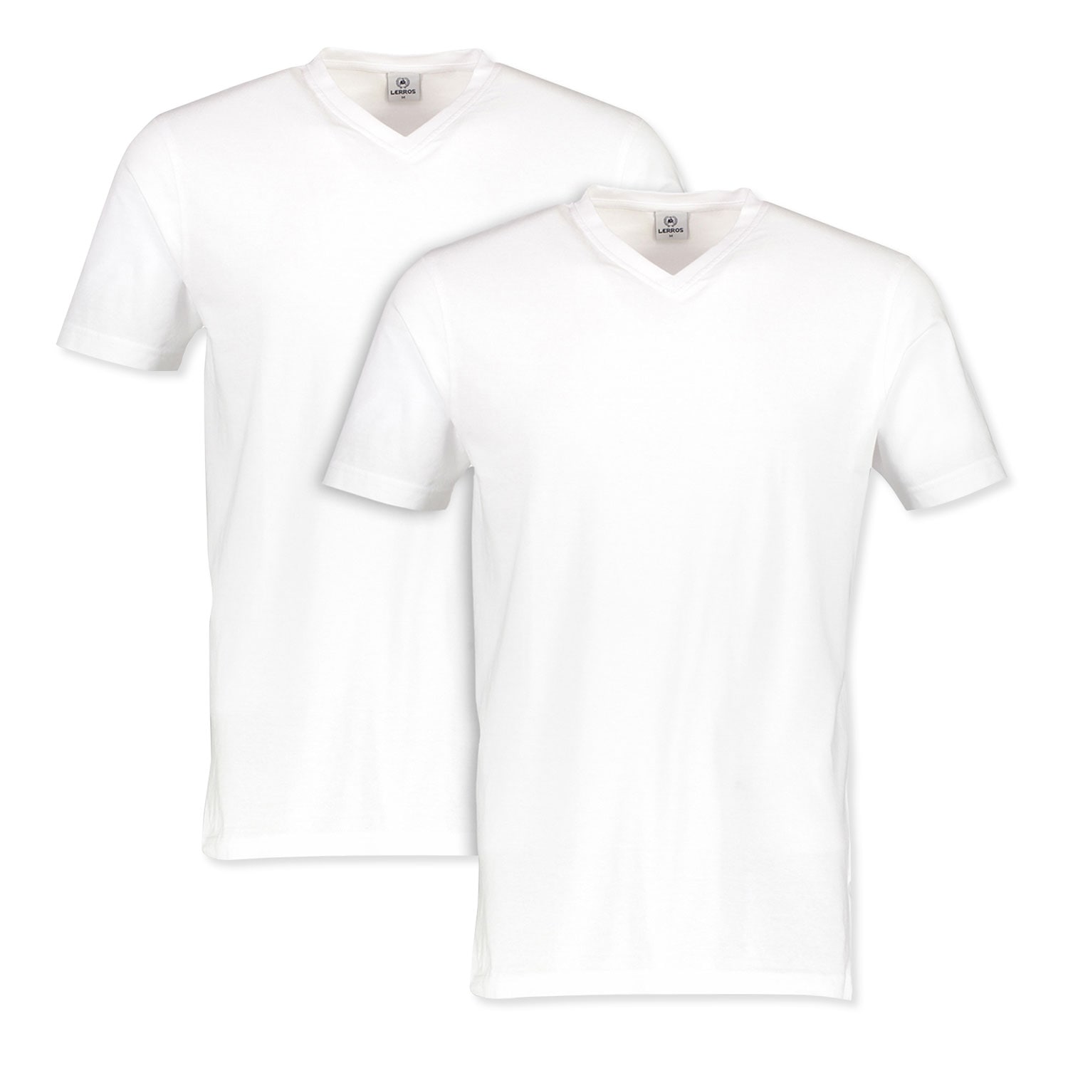 LERROS V-Shirt, (Spar-Set, 2 tlg.), in klassischer Optik von Lerros