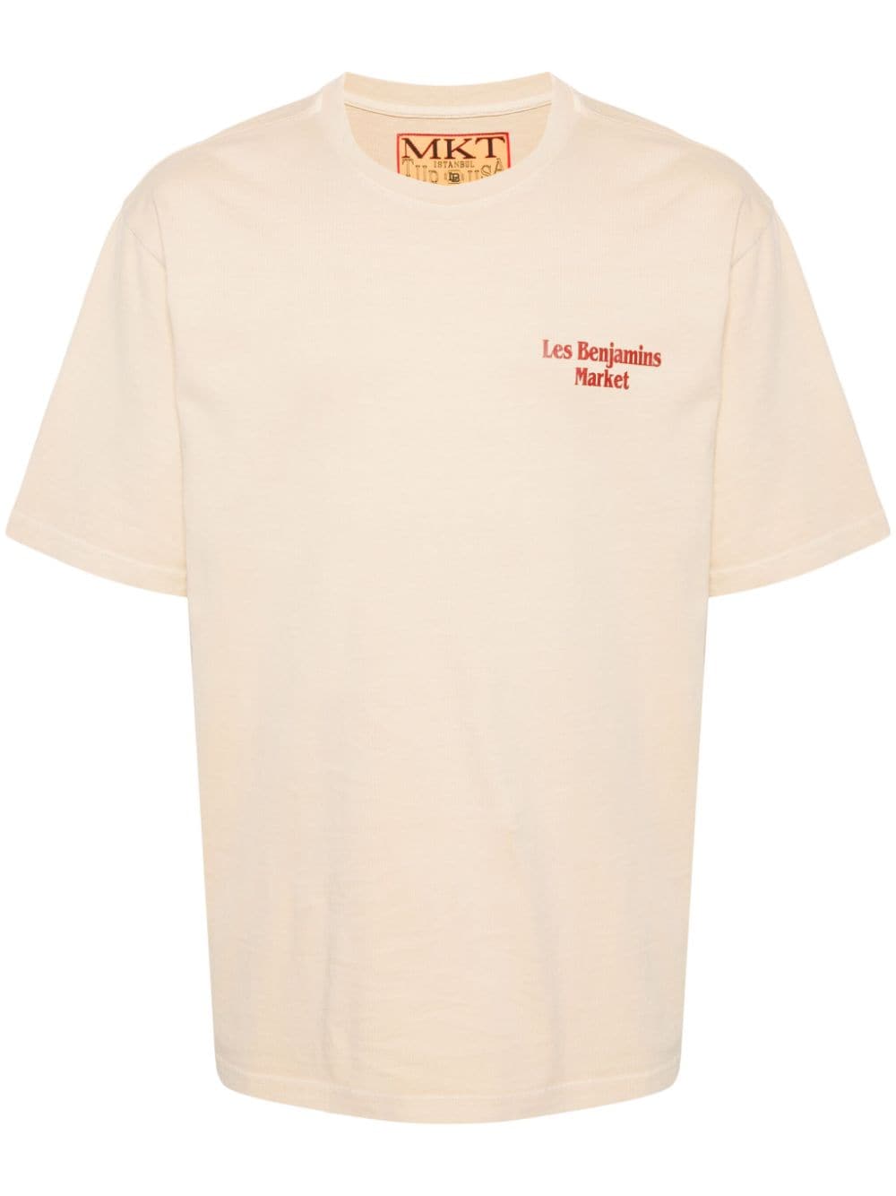 Les Benjamins x Market Call My cotton T-shirt - Yellow von Les Benjamins